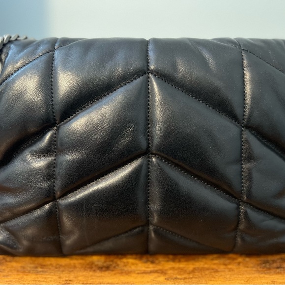 Gently used Saint Laurent Lou Lou Puffer in Black - Picture 4 of 10